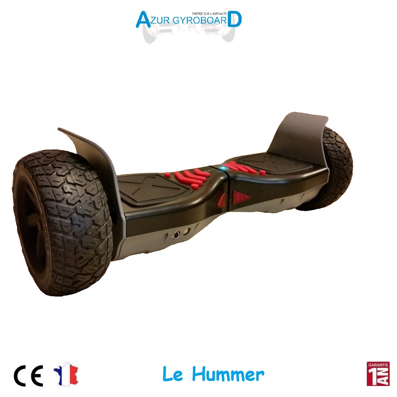 Hoverboard Hummer 8.5" Tout Terrain Couleur