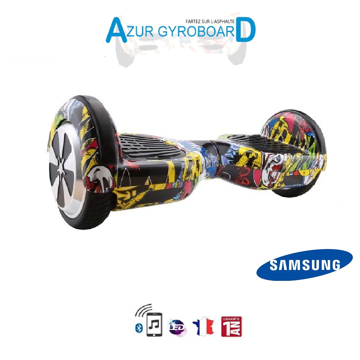 Hoverboard 6.5 pouces HighwayBoard Couleur