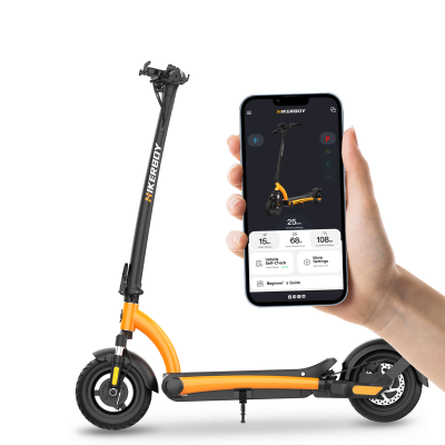 Trottinette Électrique FOXTROT 500W  Batterie Amovible Jaune