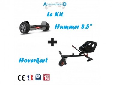 Pack Hoverboard 8.5" et Hoverkart Amortisseur - photo 0