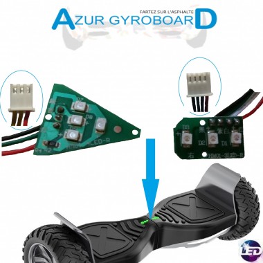 Voyant Led Batterie et Power Hummer Hoverboard