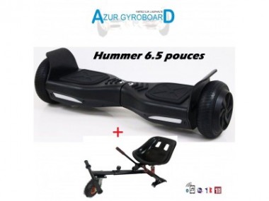 Kit Hoverboard Hummer 6.5 plus Hoverkart Tout Terrain - photo 0