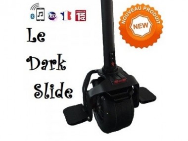 Trottinette électrique 1 roue Dark Slide - photo 0