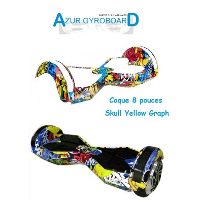 COQUES 8 POUCES HOVERBOARD Skull